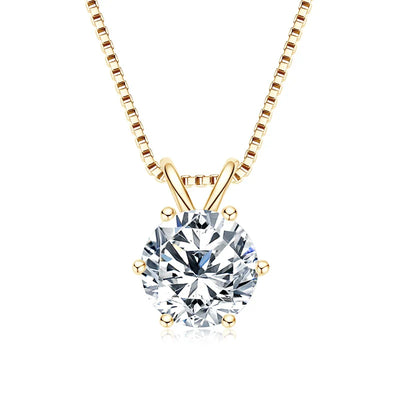 Eternal Glow Moissanite-Anhänger